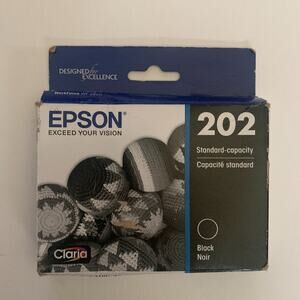 Epson 202 Black Noir EXPIRATION DATE 2/2026 New